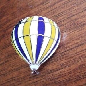 Hot Air Balloon Pin/Brooch